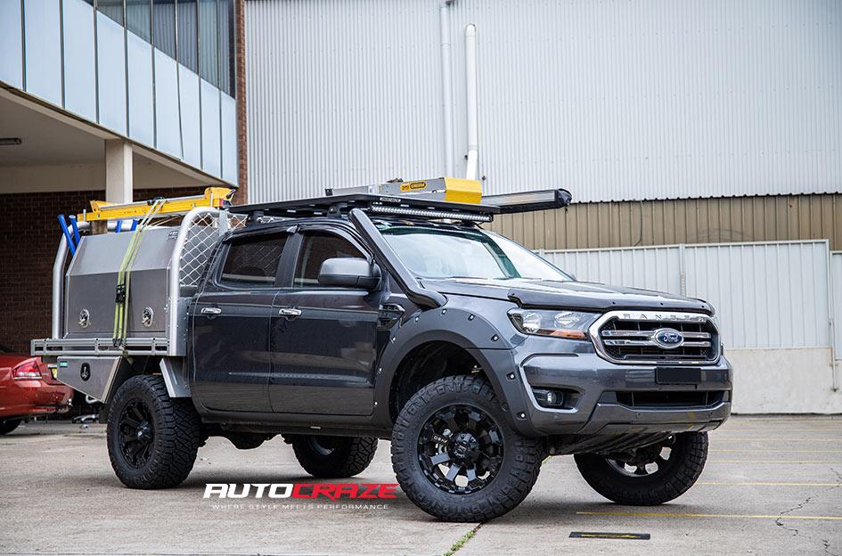FORD RANGER AMBUSH MATTE BLACK